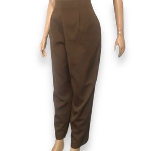focus 2000 brown womens pants size 12ps